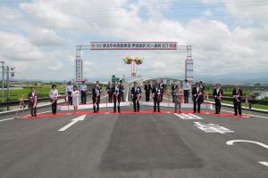東北中央自動車道(伊達桑折インターチェンジ~桑折ジャンクション間)開通式