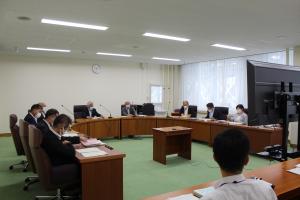 福島県過疎・中山間地域振興条例見直し検討会の写真