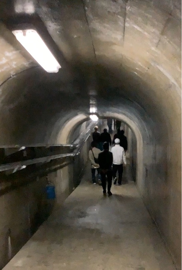 ダムトンネル見学１