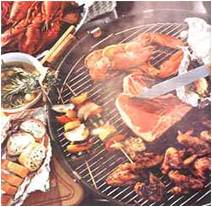 ニュージーランドのバーベキューの写真