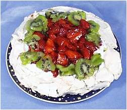 ニュージーランドのパブロバの写真