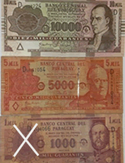 パラグアイの紙幣-2