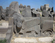 約3000年前のネオ・ヒッタイト時代の神殿遺跡