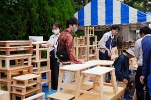 木製品販売コーナー