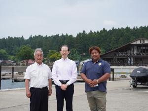 猪苗代町訪問写真2