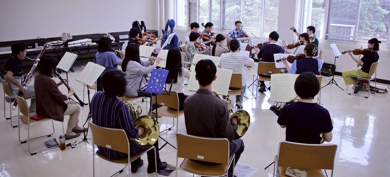 練習の様子