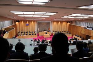 議会傍聴の様子