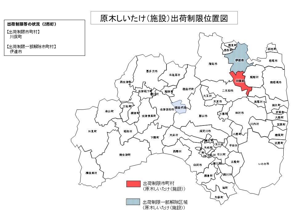 原木しいたけ（施設）