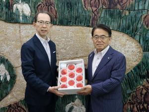 愛知県知事表敬訪問写真2