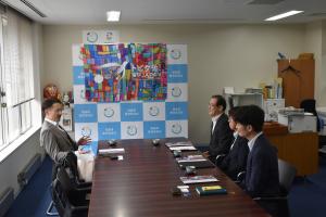 本事業へ御支援くださった思いをお話しくださいました。