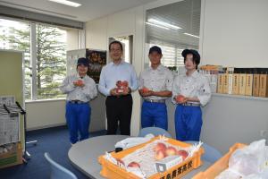 生徒の皆さんありがとうございます。