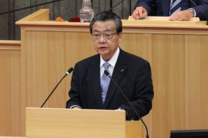 一般質問（今井久敏議員）の写真