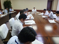 原子力関係部長会議（平成25年8月20日）
