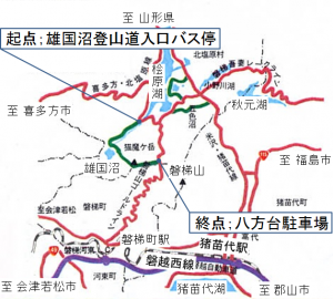 コース25のアクセス図