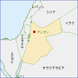 ヨルダン地図