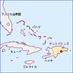 ドミニカ地図