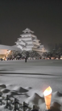 会津絵ろうそくまつり1