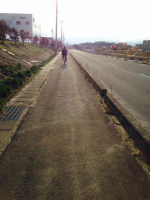 本当に通行者が少ない