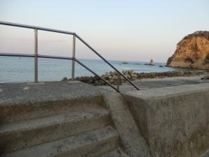 来年以降、ここは10メートルの防波堤に生まれ変わる