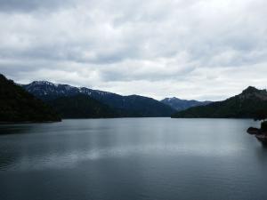 日本最大級のダム湖・田子倉湖