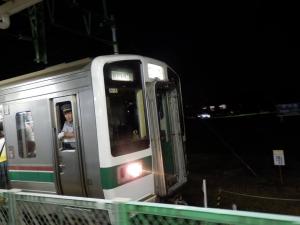 郡山ゆきの臨時列車