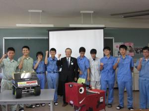 郡山北工業　集合写真