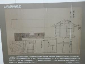 白河城（小峰城）御櫓絵図