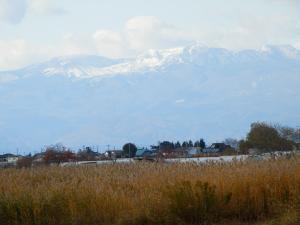 吾妻山の積雪