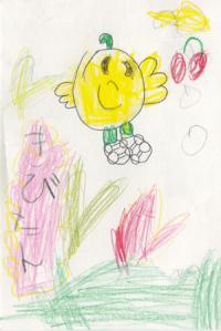 岡崎未和さん5歳(伊達市)