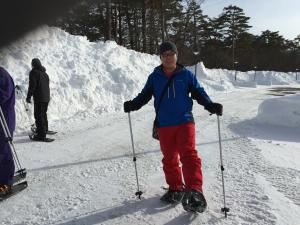 「神器」スノーシュー、獲ったり！