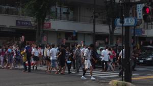 猛暑日が続く福島市