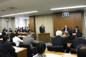 全員協議会(廣瀬東京電力社長)