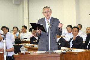 全員協議会質問(坂本栄司議員)
