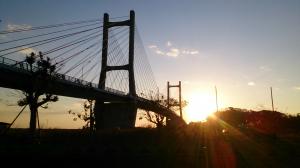 20151013 朝日の松川浦大橋