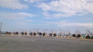 20151015 松川浦漁港の地引網船