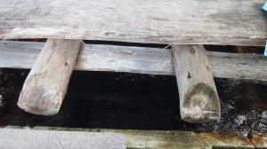 湧き出す炭酸水