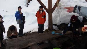 隊員全員で頂こう