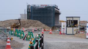 駅の跡がありました。