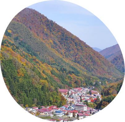 檜枝岐村 : 中土合公園展望台